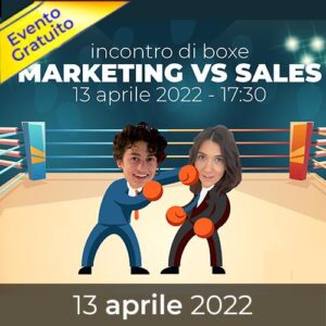 INCONTRO DI BOXE: MARKETING VS SALES