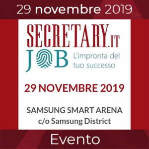 Evento Secretary JOB 2019