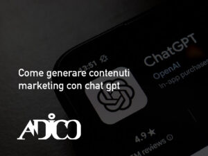 Come generare contenuti marketing con ChatGPT