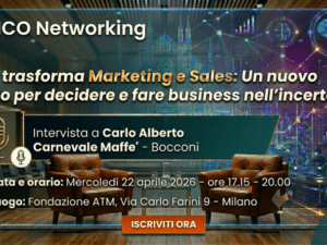 ADICO Networking : Come l'AI trasforma Marketing e Sales "Il dilemma del leader decidere e fare business nell'incertezza